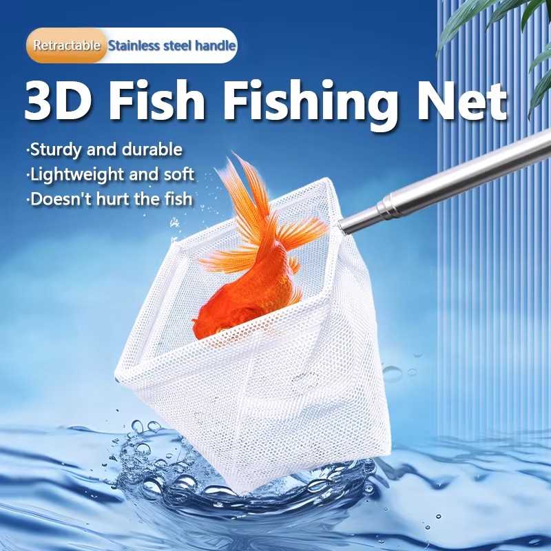 Aquarium Fish Net Small - Alat Pembersih Akuarium Jaring Ikan Akuarium