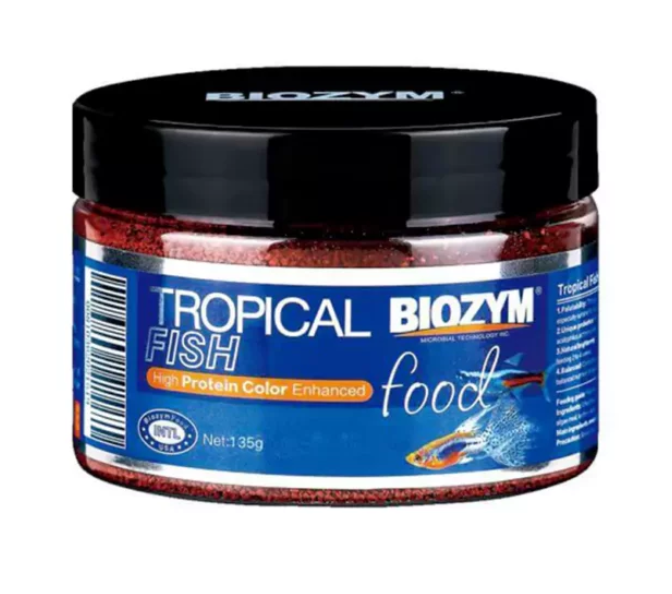 Aquarium Fish Vitamin - Biozym umpan partikel ikan kecil mengandung