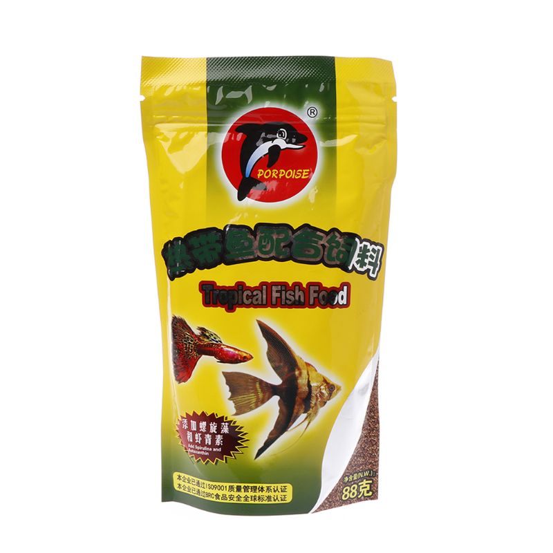 Aquarium Fish Vitamin - Tangki Akuarium Makanan Tropis Butiran Pakan