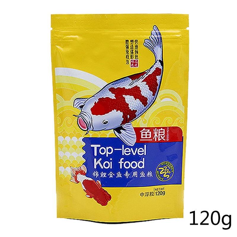 Aquarium Fish Vitamin - 120G Pelet Makanan Ikan Koi dan