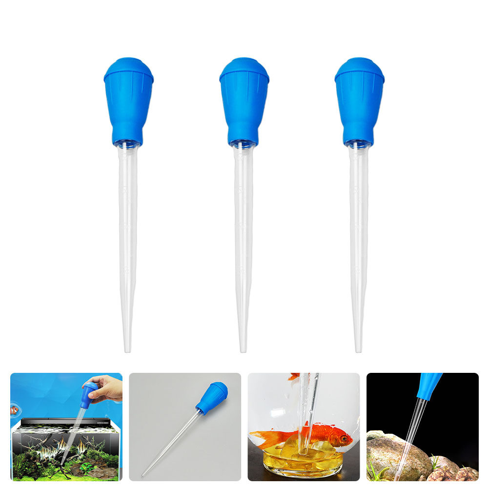 Aquarium Fish Long - 3Pcs Pipet Pembersih Akuarium Premium yang