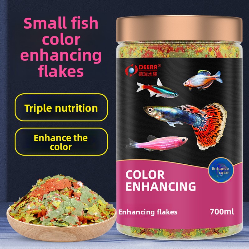 Fish Food Flake - DEERA Tropical Fish Flakes, Pakan Umum