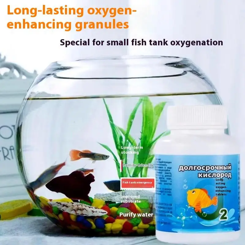 Aquarium Fish Long - Partikel Tablet Oksigen Jangka Panjang Akuarium