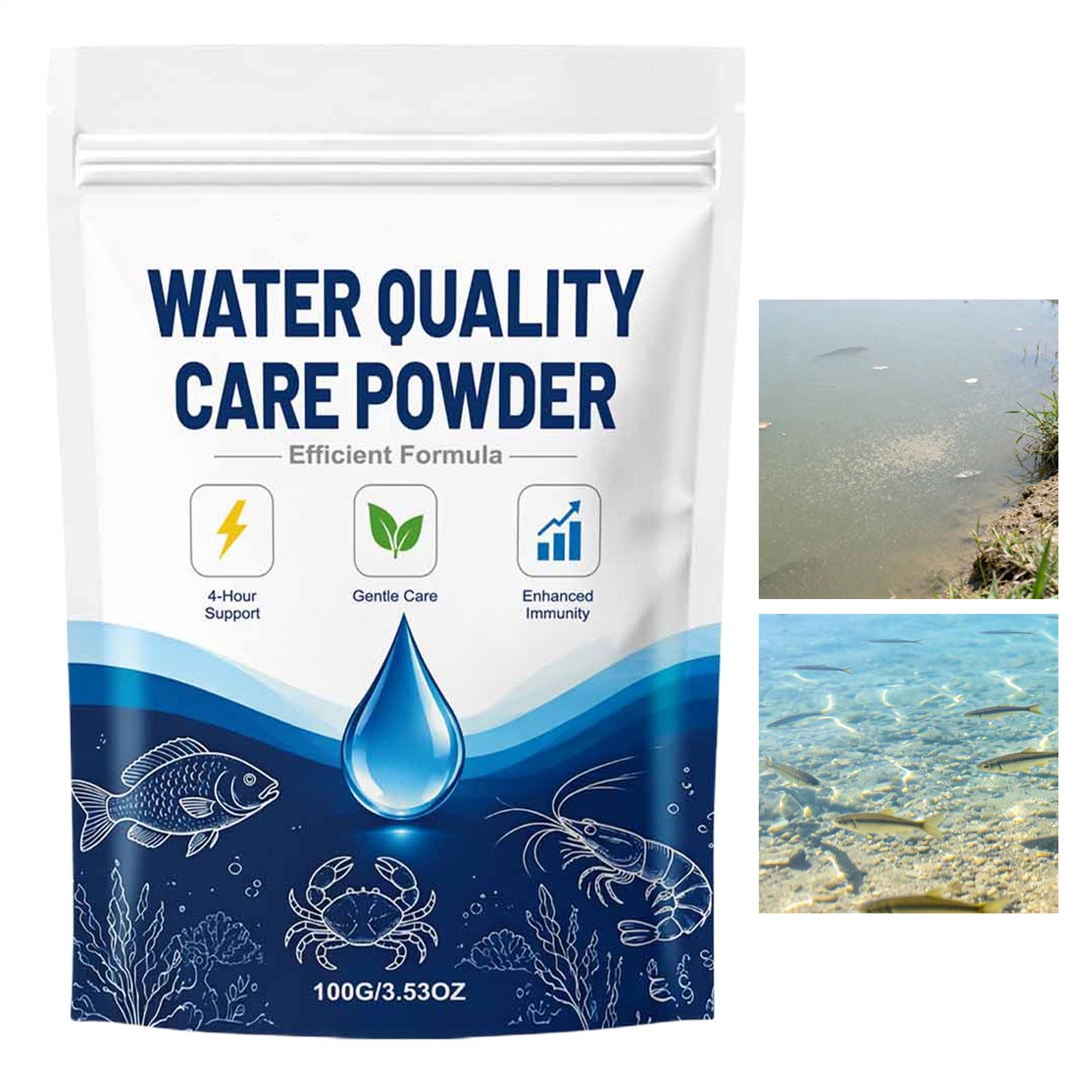 Aquarium Fish Long - 100G Bubuk Pembersih Air Akuarium untuk