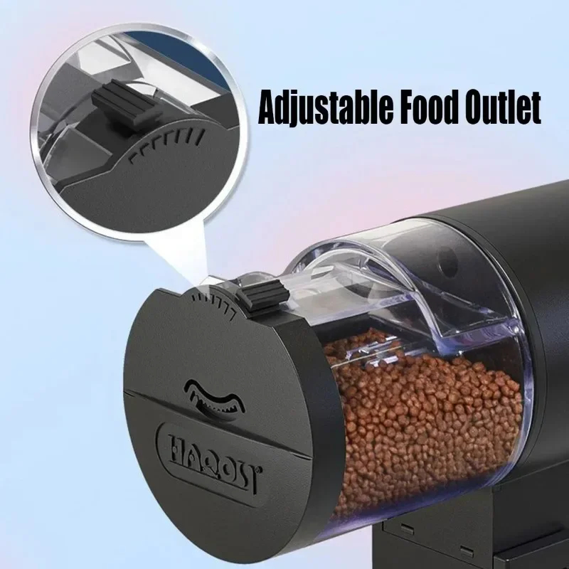 Aquarium Fish Feeder Automatic - Pengumpan Ikan Otomatis Digital 100ml Dispenser