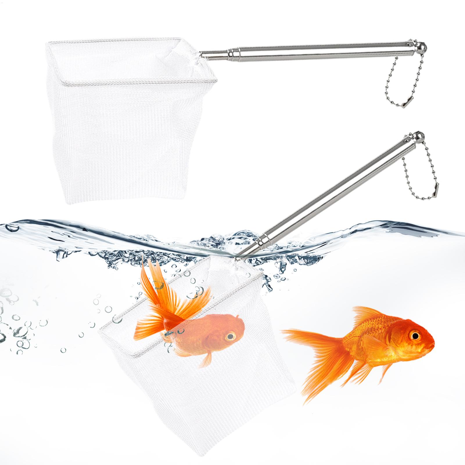 Aquarium Fish Net Small - 2 Buah Jaring Ikan Kecil Pegangan