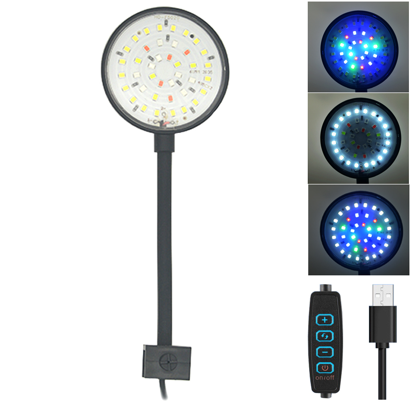 Lampu LED akuarium USB dekoras - Aquarium Fish Enrichment ulasan dan harga