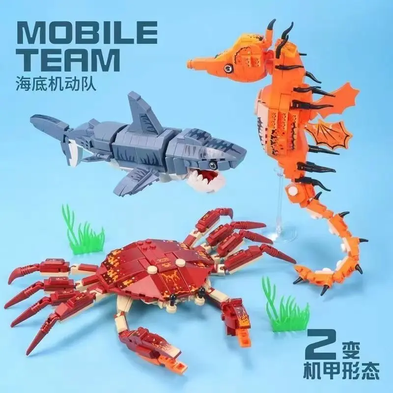 Mainan Blok Bangunan Kreatif H - Aquarium Fish Lego ulasan dan harga