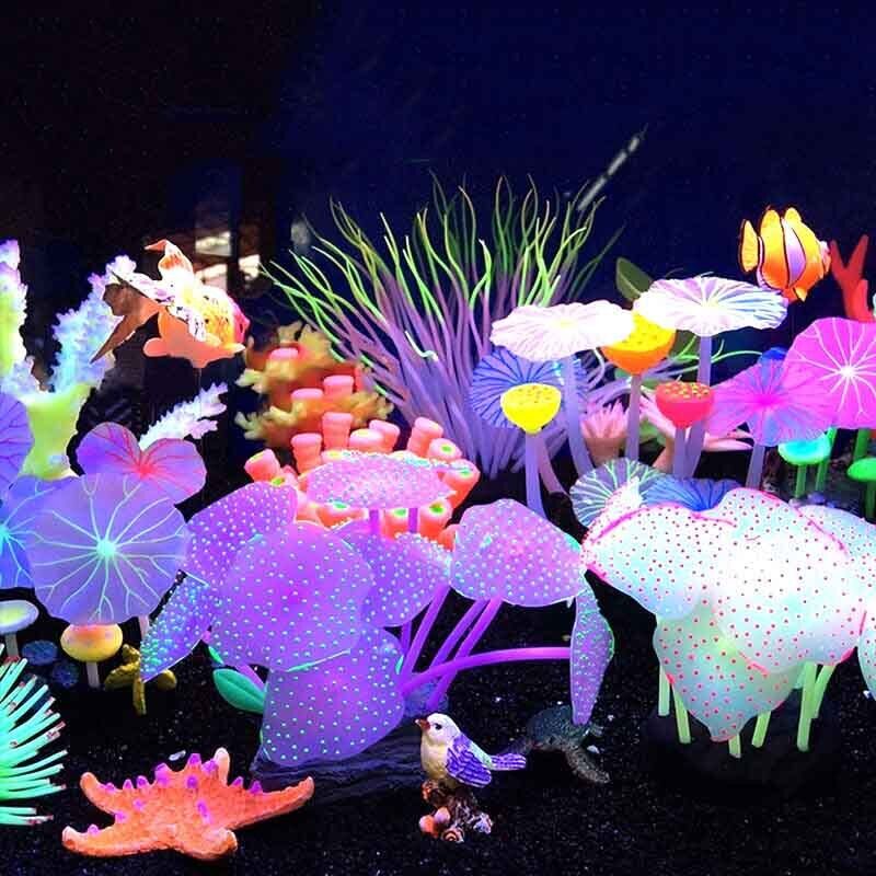 Silikon Bercahaya untuk Lanska - Aquarium Fish Enrichment ulasan dan harga