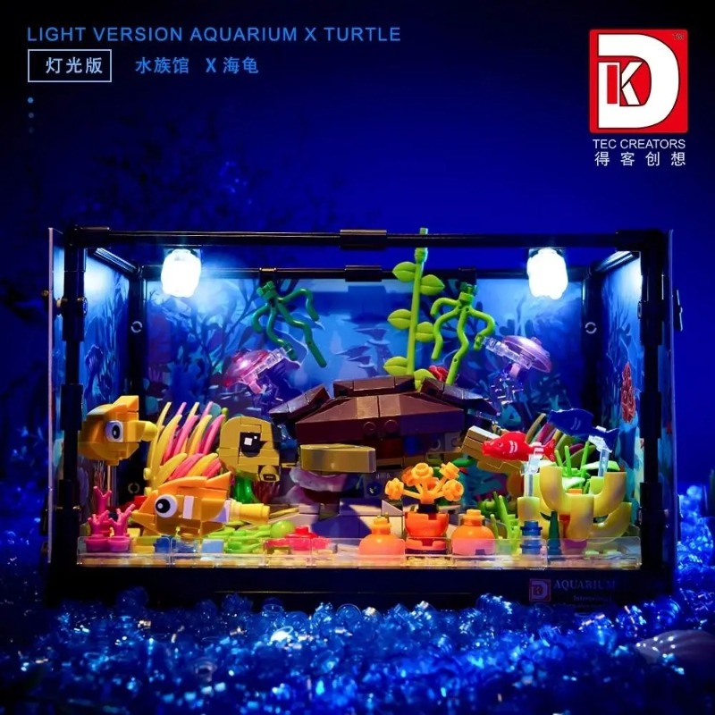 3 Set Blok Bangunan Puzzle Aku - Aquarium Fish World ulasan dan harga