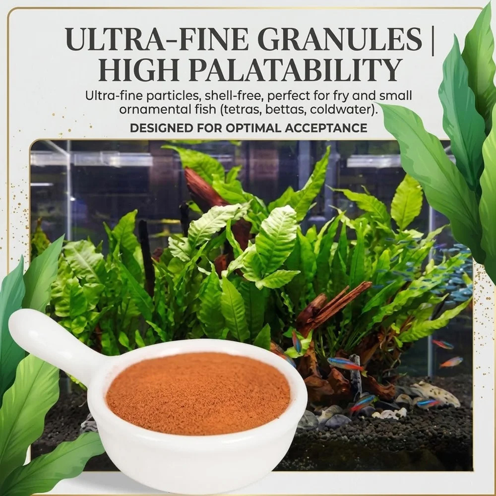 Makanan Awal Micron Fry untuk  - Aquarium Fish Vitamin ulasan dan harga