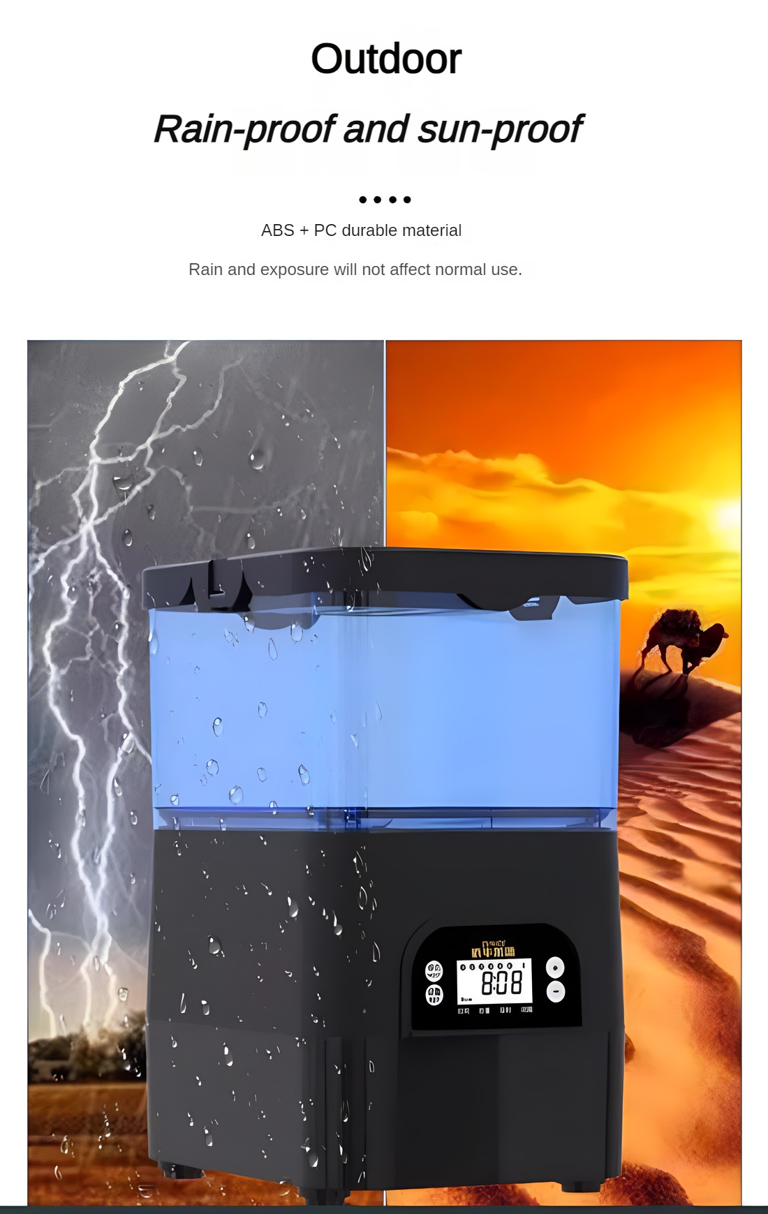 Pengumpan Ikan Otomatis Tenaga - Aquarium Fish Feeder Automatic ulasan dan harga