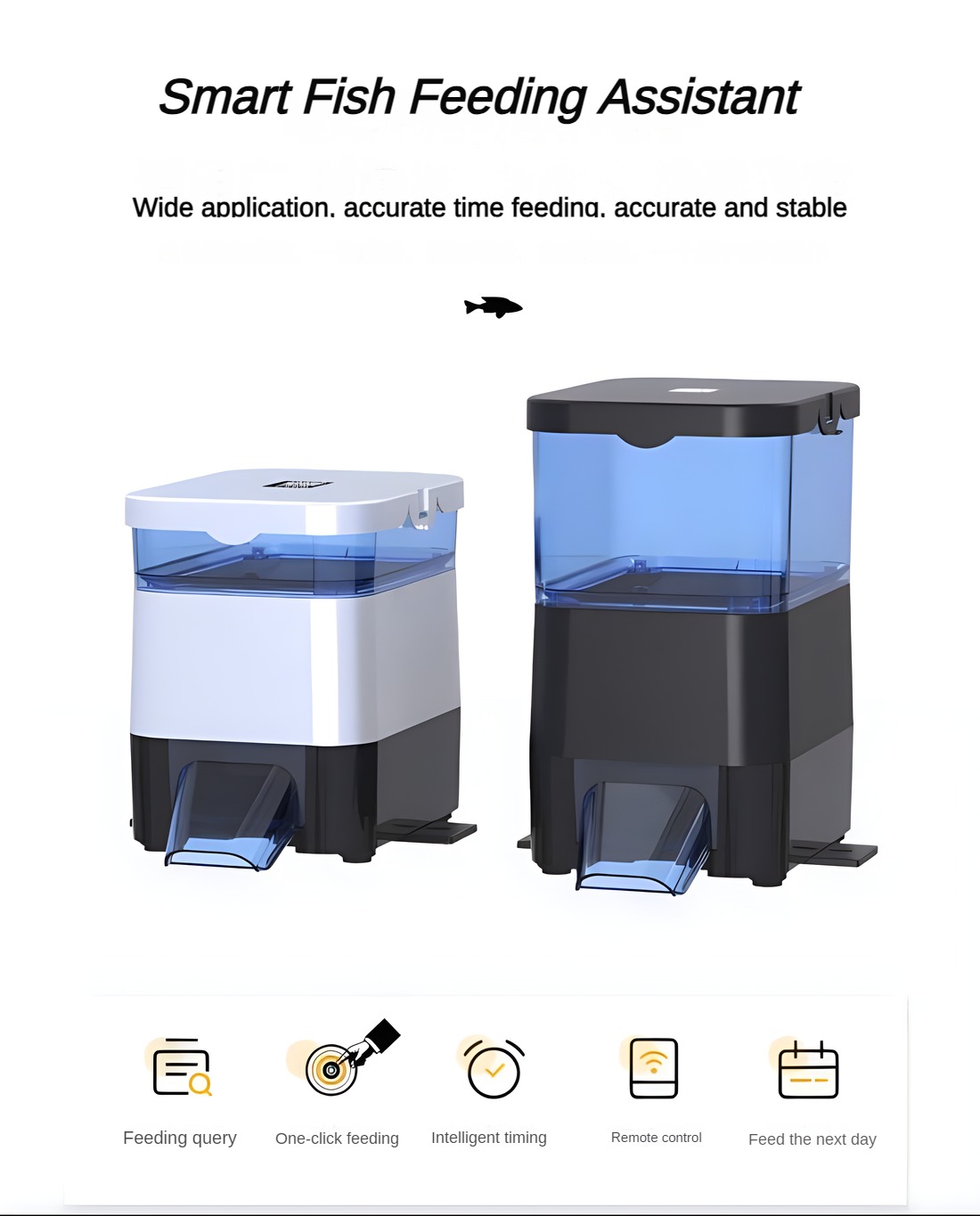 Pengumpan Ikan Otomatis Tenaga - Aquarium Fish Feeder Automatic ulasan dan harga