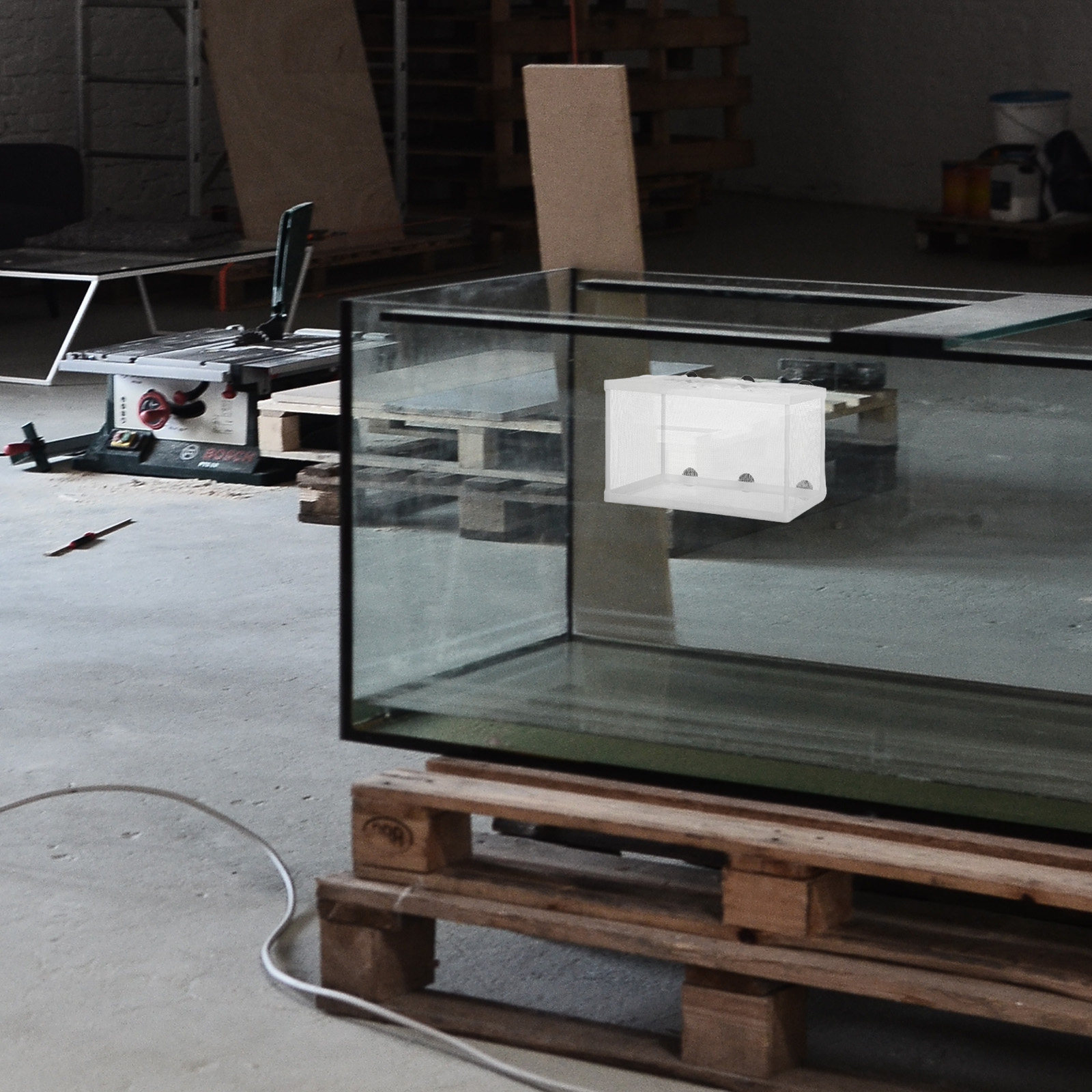 Jaring Ikan Ukuran Besar, Inku - Aquarium Fish Net Big Size ulasan dan harga