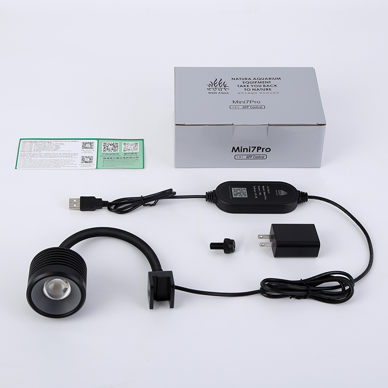 Week Aqua Mini7Pro-F IP68 Lamp - Aquarium Fish App ulasan dan harga