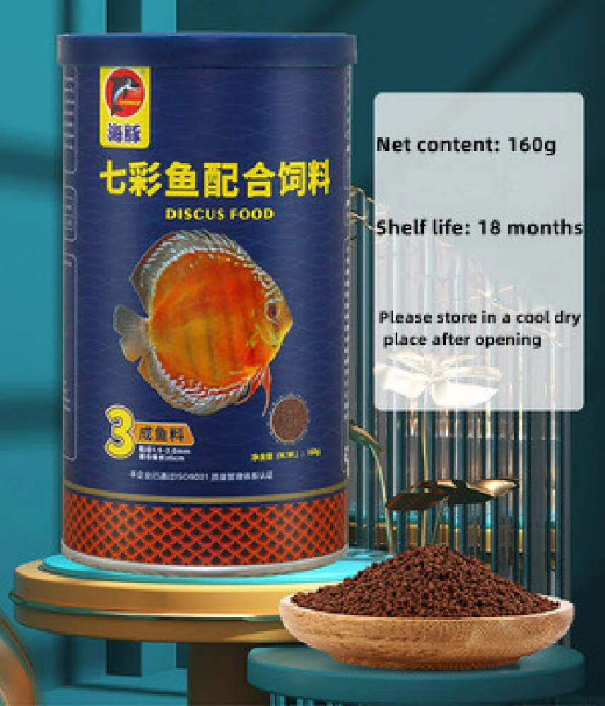 C40g-180g Botol Hias Pelet Cic - Aquarium Fish Vitamin ulasan dan harga