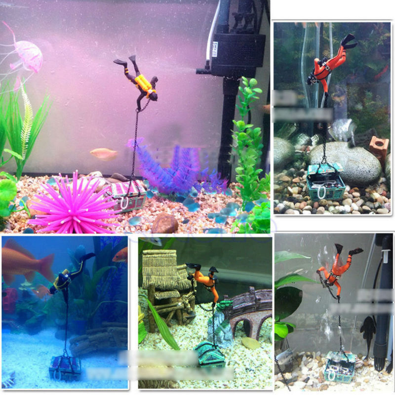 Ornamen Akuarium Treasure Frog - Aquarium Fish World ulasan dan harga