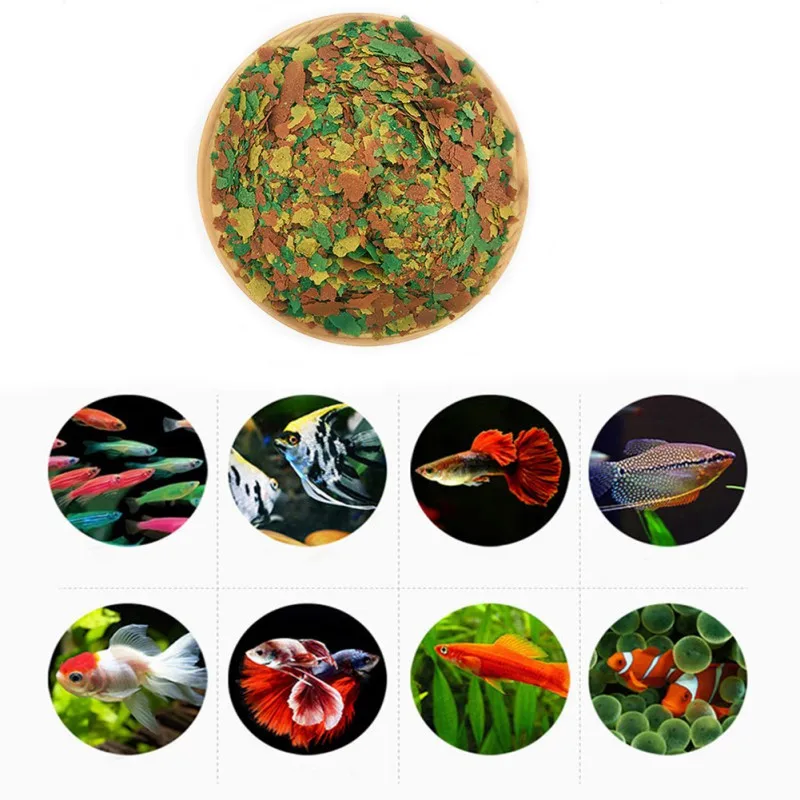 Makanan Ikan Sehat BARU, Serpi - Fish Food Flake ulasan dan harga