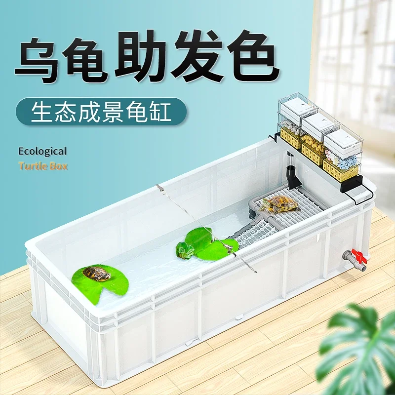 Akuarium kura-kura besar, filt - Fish Co Aquarium ulasan dan harga