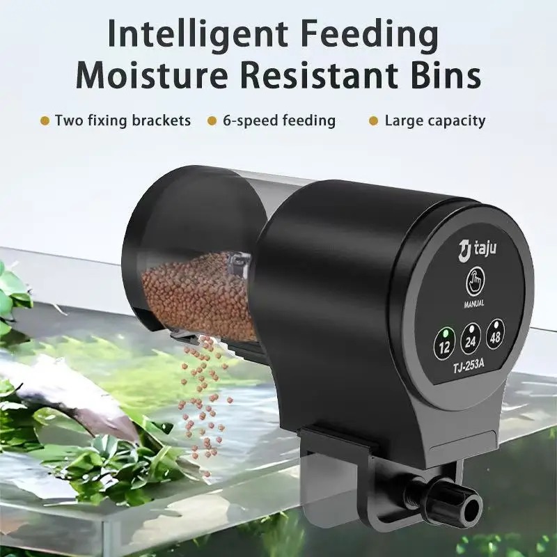 Pengumpan Tangki Ikan Pengumpa - Aquarium Fish Feeder Automatic ulasan dan harga