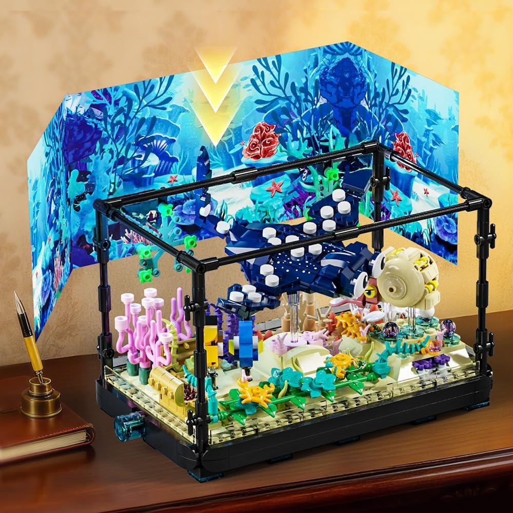 Set Bangunan Akuarium Ikan - M - Aquarium Fish Lego ulasan dan harga