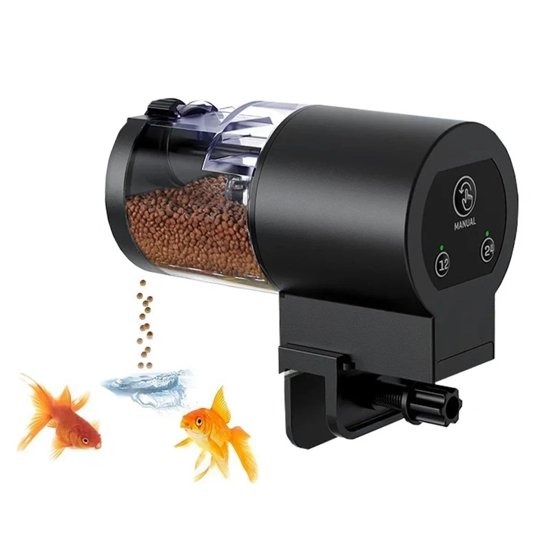 Pengumpan Ikan Otomatis Digita - Aquarium Fish Feeder Automatic ulasan dan harga