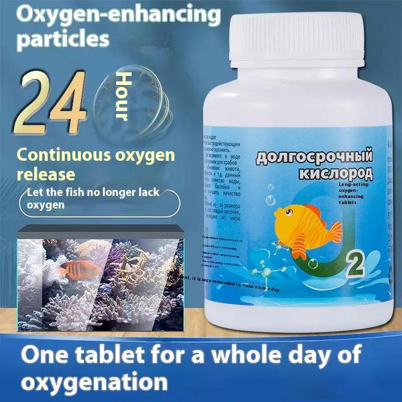 Partikel Tablet Oksigen Jangka - Aquarium Fish Long ulasan dan harga