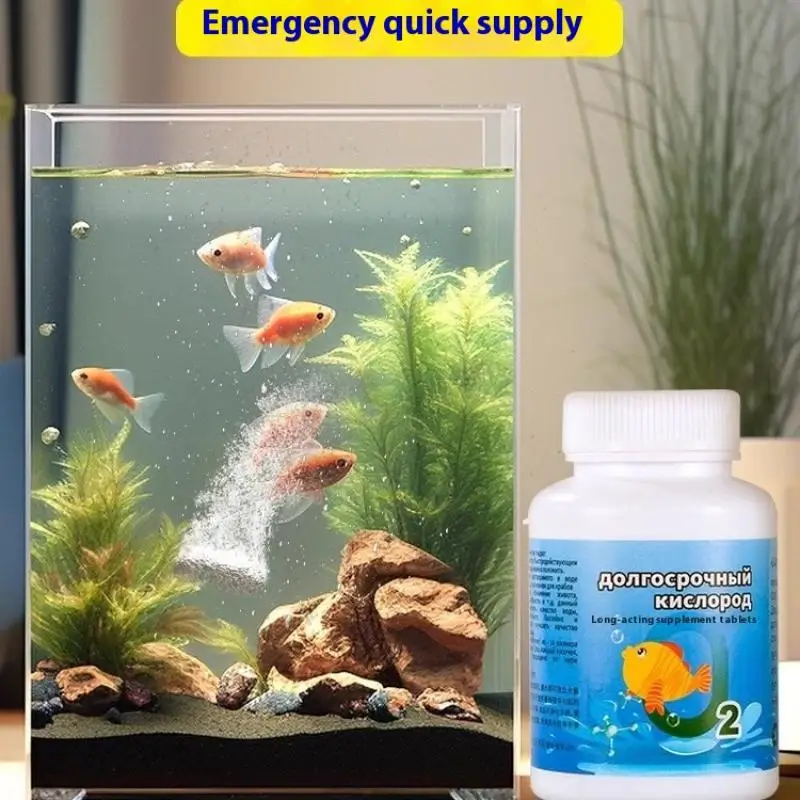 Partikel Tablet Oksigen Jangka - Aquarium Fish Long ulasan dan harga