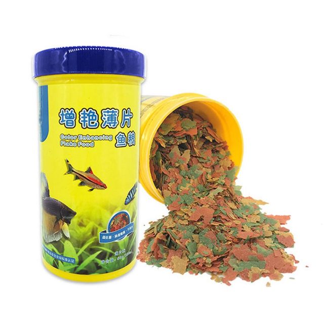 40g Pewarna Makanan Ikan dan P - Fish Food Flake ulasan dan harga