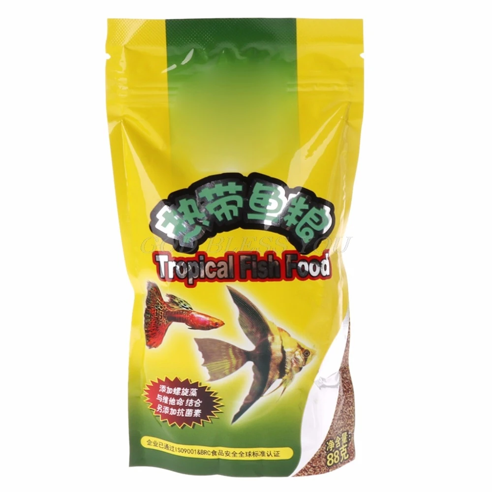 Tangki akuarium makanan ikan t - Fish Food Flake ulasan dan harga
