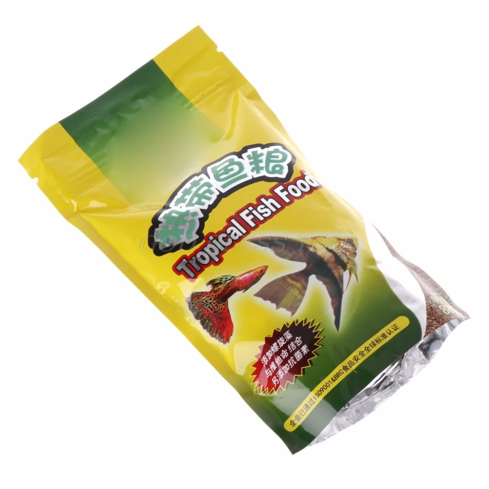 Tangki akuarium makanan ikan t - Fish Food Flake ulasan dan harga