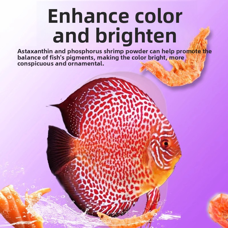 LONGLUOSHIJIA Makanan Ikan Dis - Aquarium Fish Vitamin ulasan dan harga