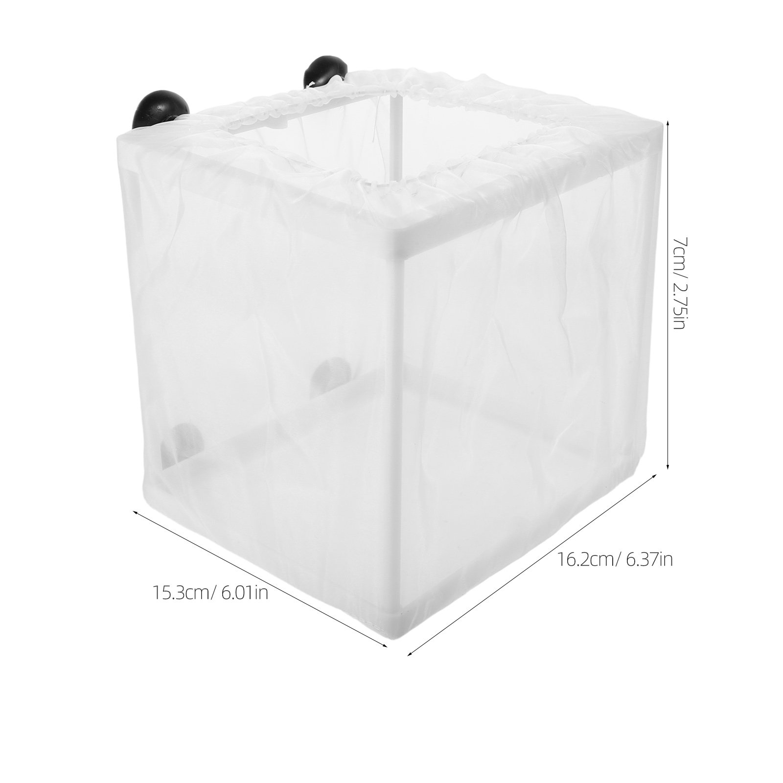 2 Buah Kotak Isolasi Pembiakan - Aquarium Fish Net Small ulasan dan harga