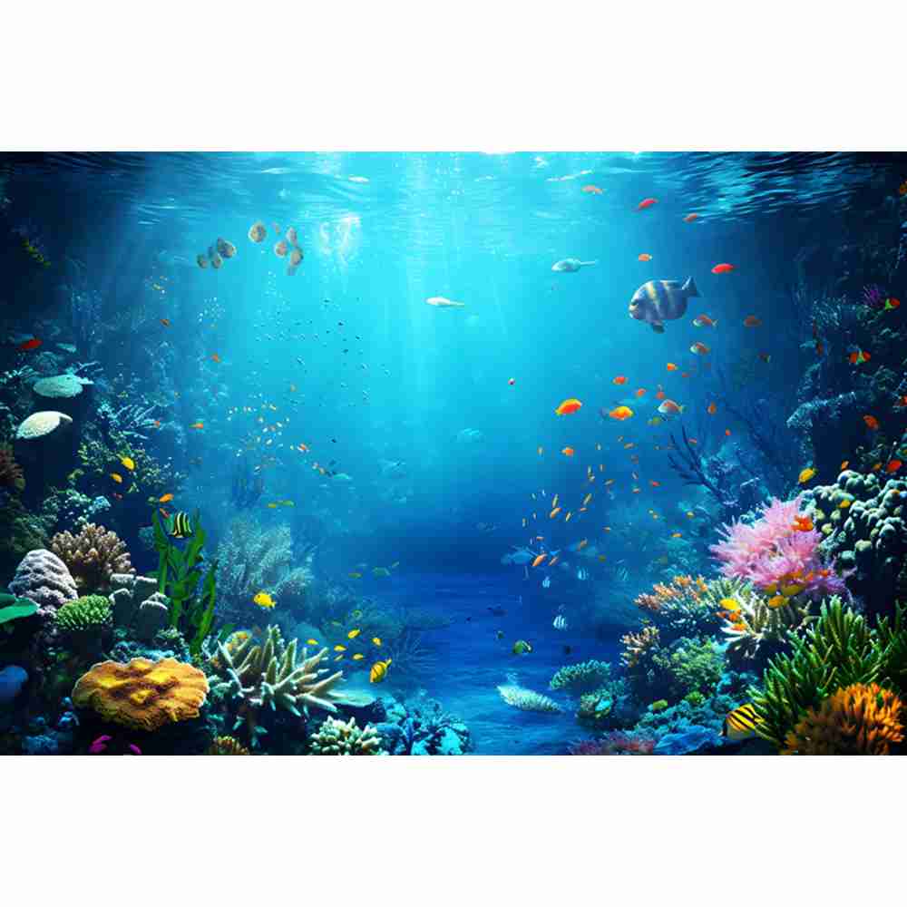 Latar Belakang Fotografi Dunia - Aquarium Fish World ulasan dan harga