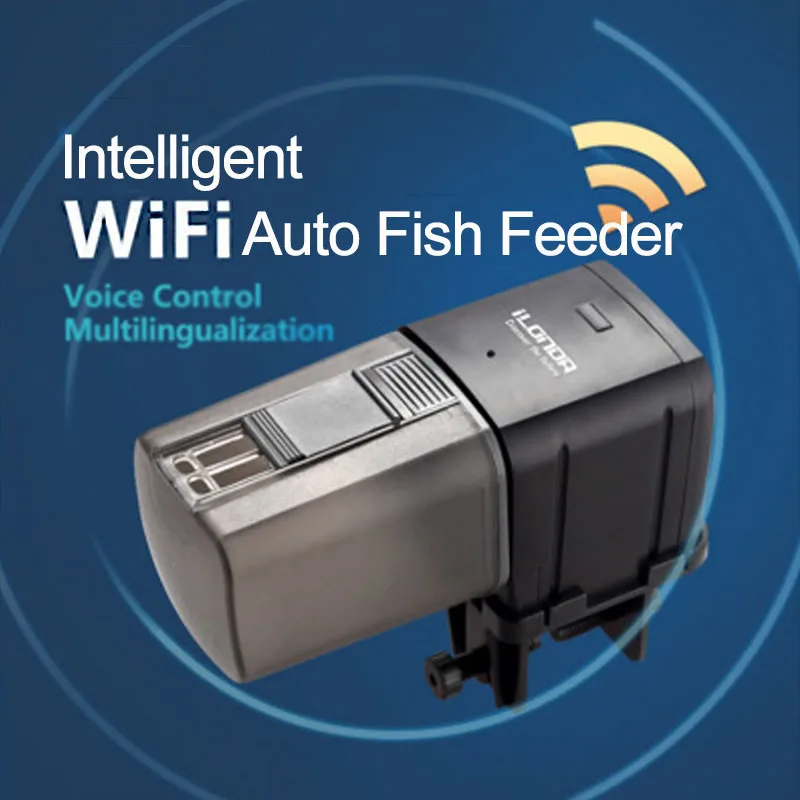 Ilonda Dispenser Cerdas Nirkab - Aquarium Fish Feeder Automatic ulasan dan harga