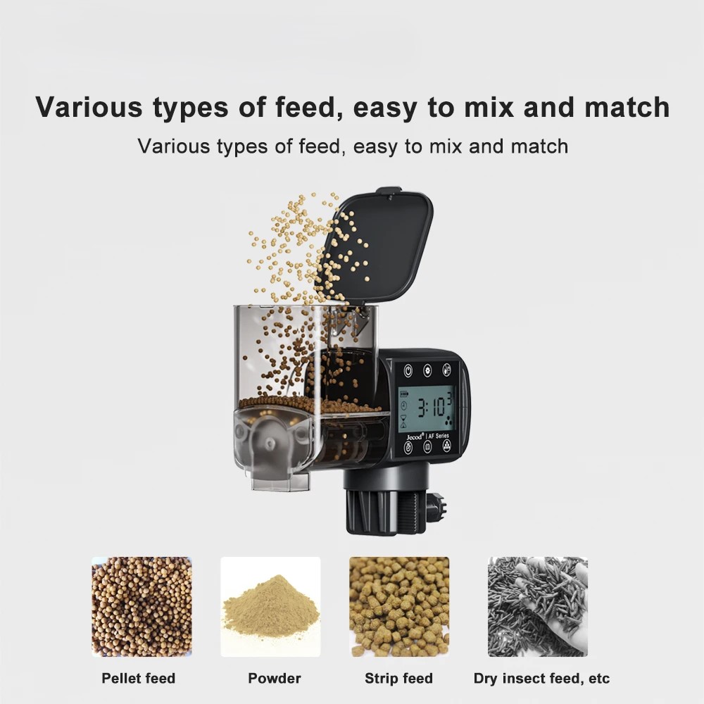 Jebao Jecod Pengumpan Ikan Aku - Aquarium Fish Feeder Automatic ulasan dan harga