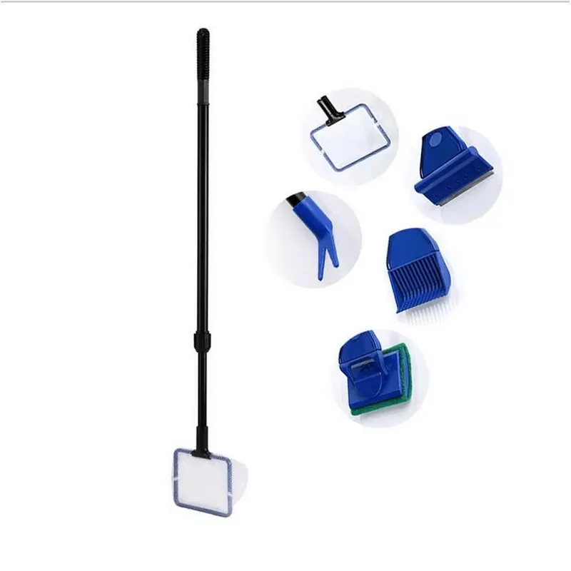 Kit Pembersih Akuarium 5-in-1  - Aquarium Fish Long ulasan dan harga