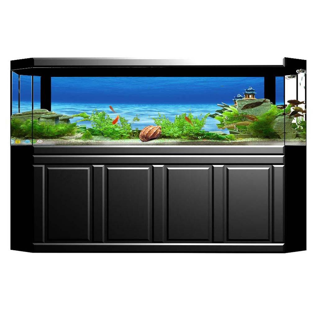 Poster Latar Belakang Akuarium - Aquarium Fish World ulasan dan harga