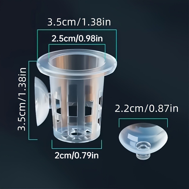 10/20/30Pcs Cangkir Tanam Akua - Aquarium Fish Enrichment ulasan dan harga