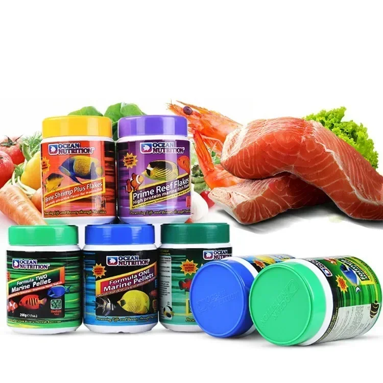 Formula Nutrisi Laut Makanan P - Fish Food Flake ulasan dan harga