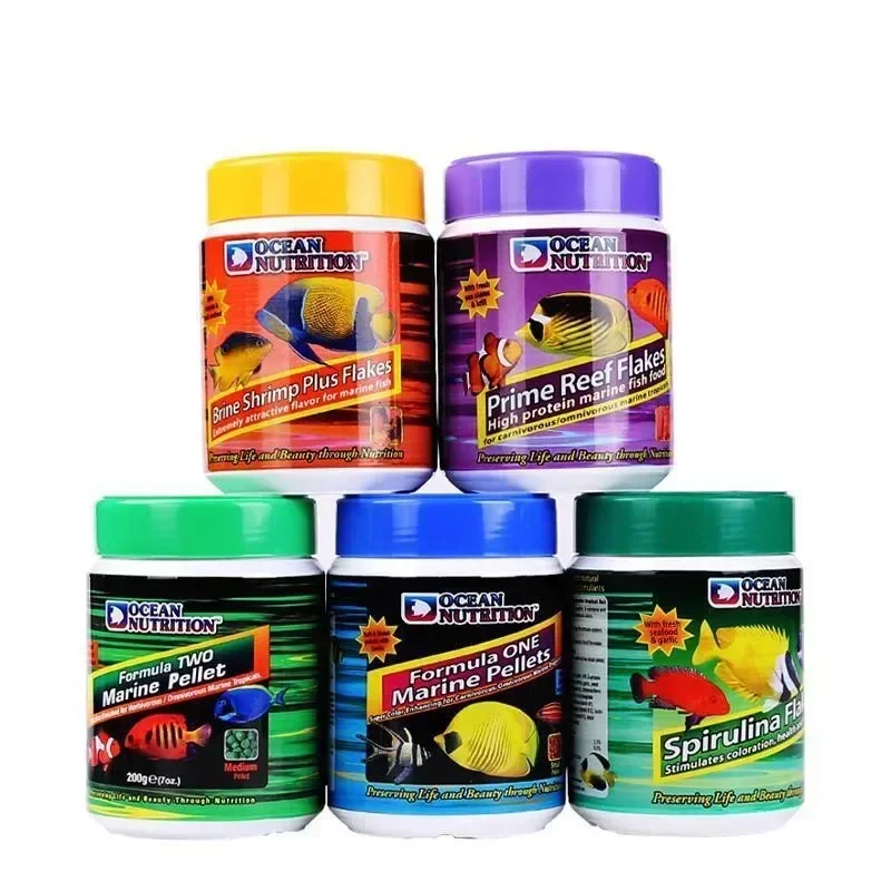 Formula Nutrisi Laut Makanan P - Fish Food Flake ulasan dan harga
