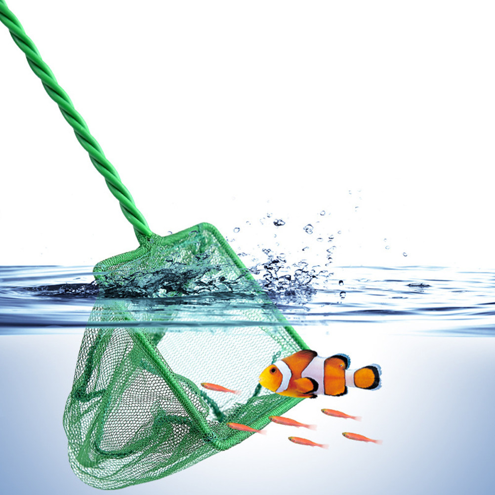 2 Buah Jaring Ikan Portabel Ja - Aquarium Fish Net Small ulasan dan harga