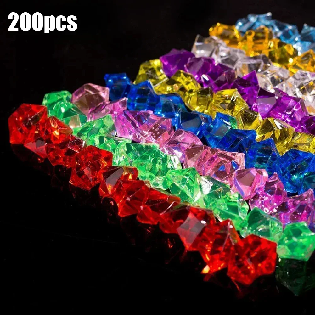 200 buah warna-warni akrilik b - Aquarium Fish Lego ulasan dan harga
