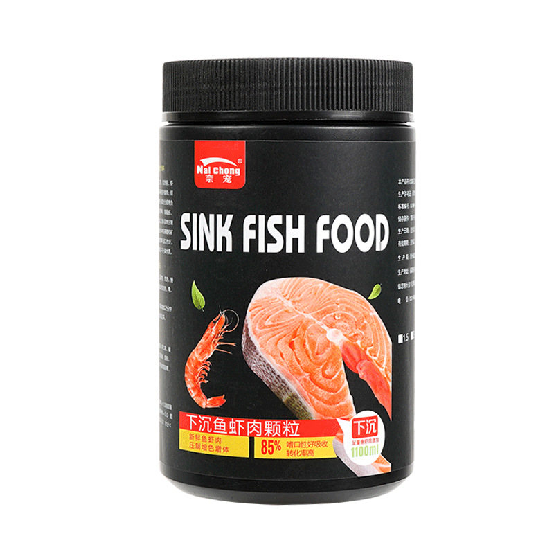 Nai chong Pakan Protein Daging - Aquarium Fish Vitamin ulasan dan harga