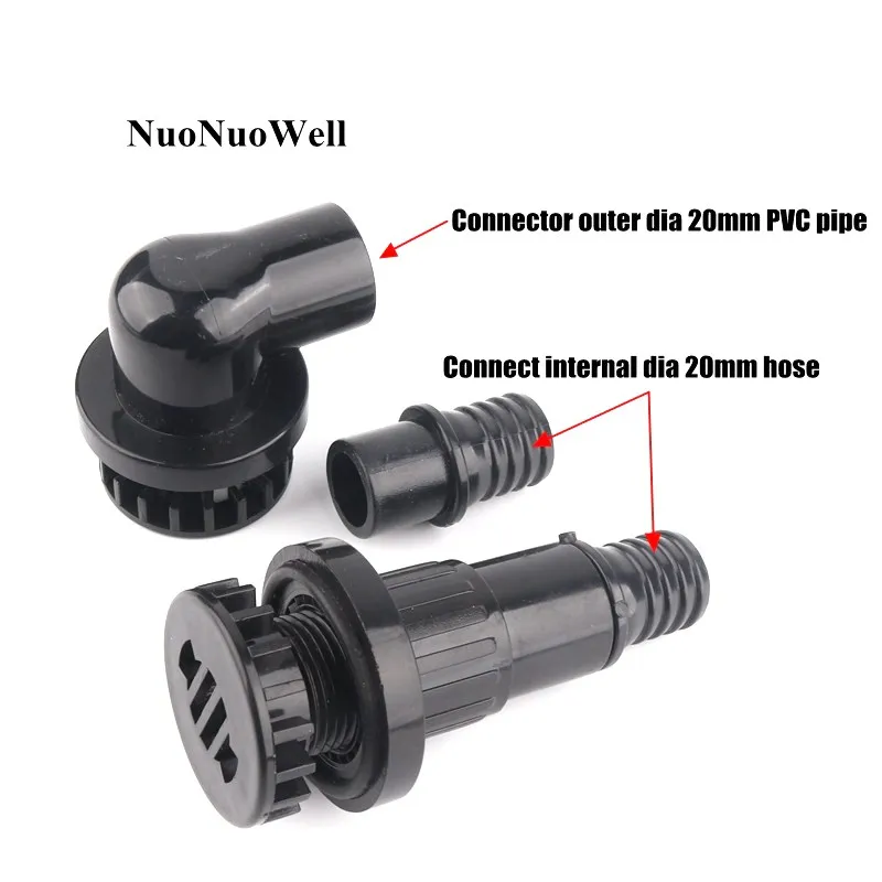 1 buah fitting siku drainase a - Fish Co Aquarium ulasan dan harga
