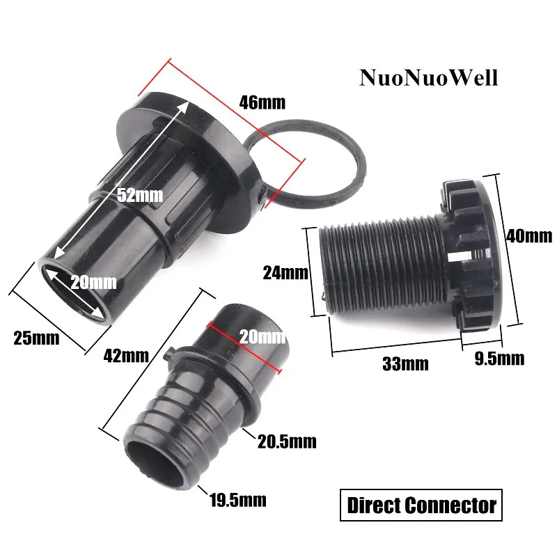 1 buah fitting siku drainase a - Fish Co Aquarium ulasan dan harga